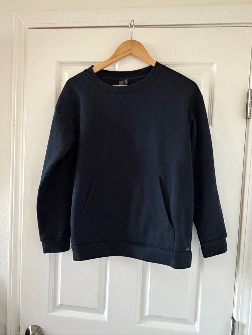 Classic Black Crewneck Sweater